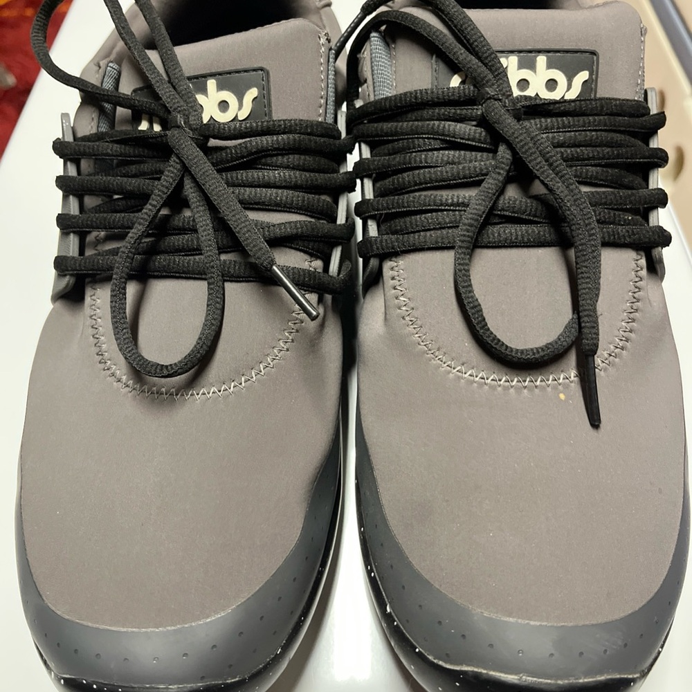 Snibbs Men's Charcoal nonslip kitchen Sneakers